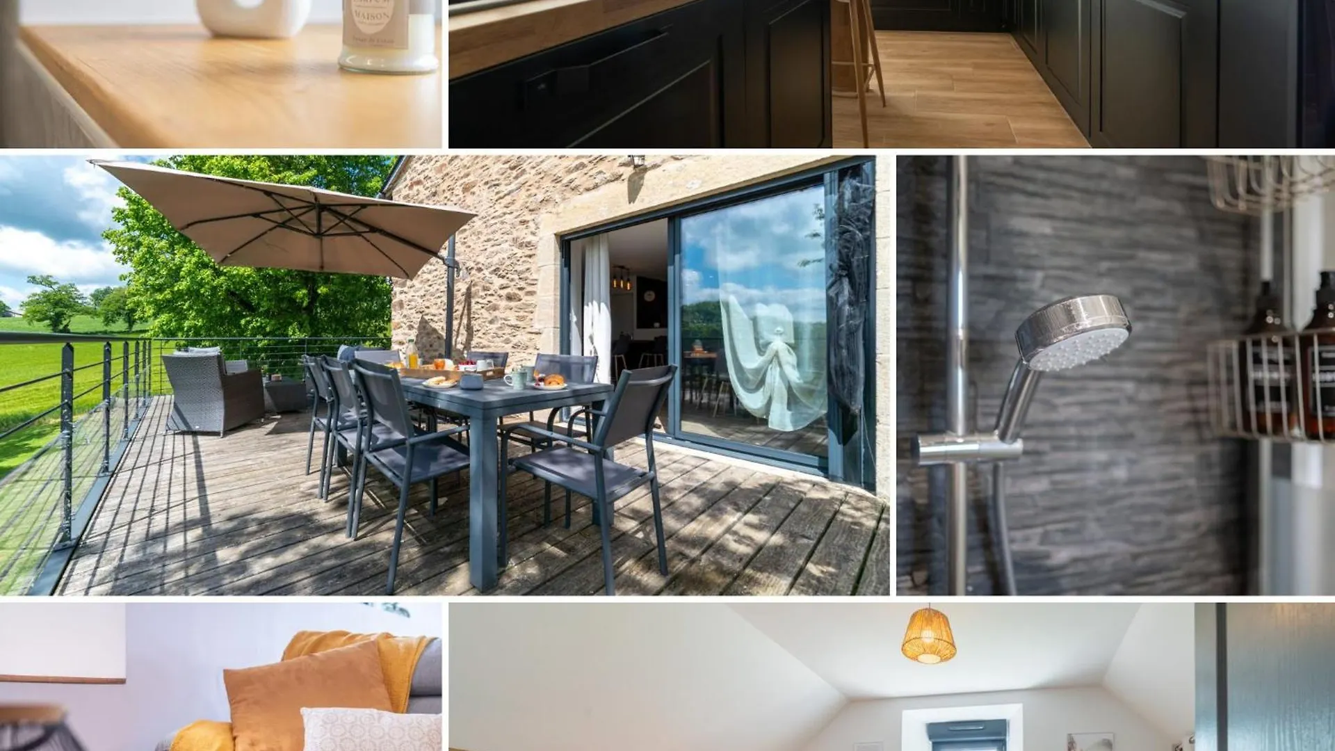 Les Combettes - Terrasse, Jardin & Proche Lac Moyrazes Feriehus